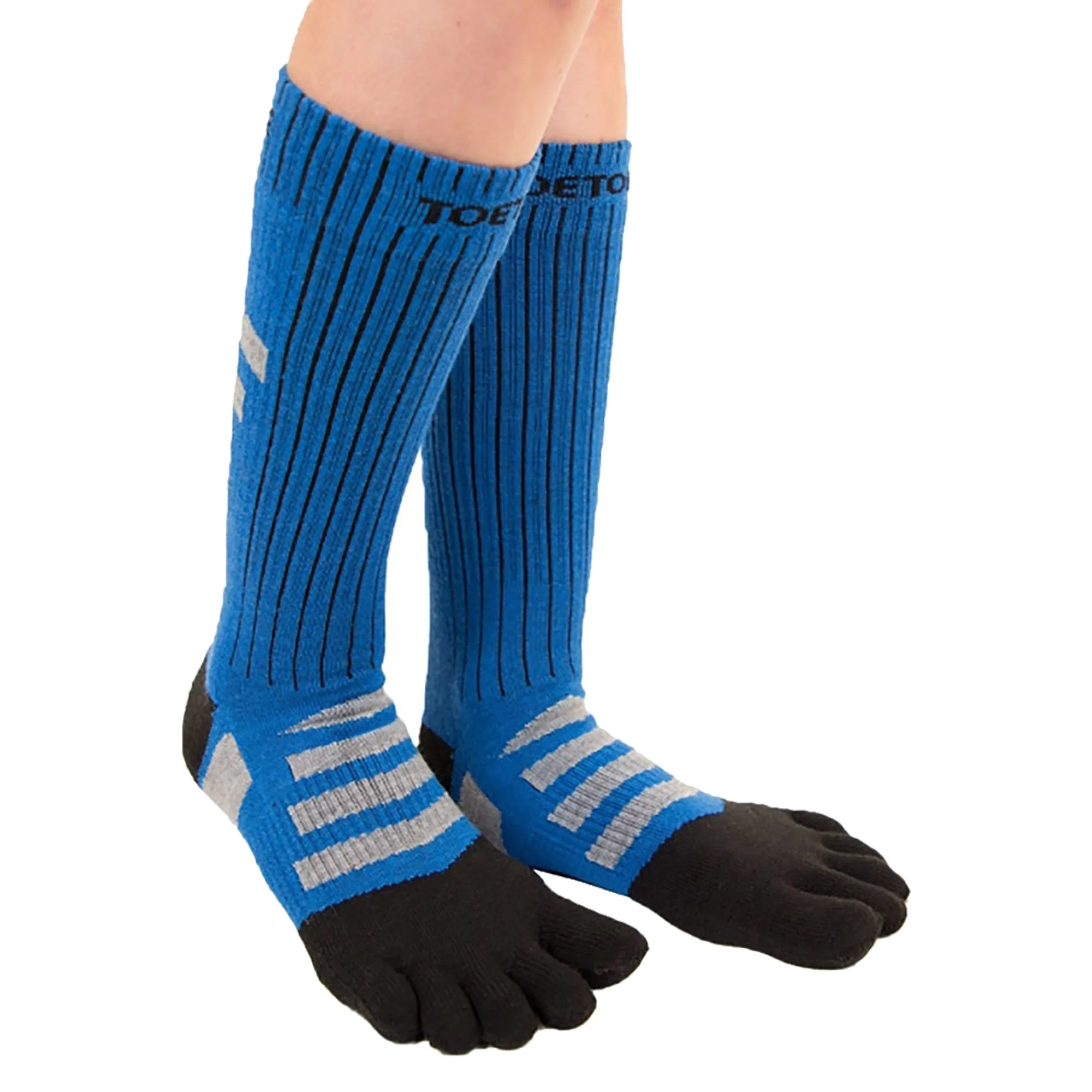 1 Pack Mens & Ladies Outdoor 3D Terry Walker Toe Socks