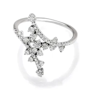 14kt Gold 1/20 ct tw Ring F VS Diamonds