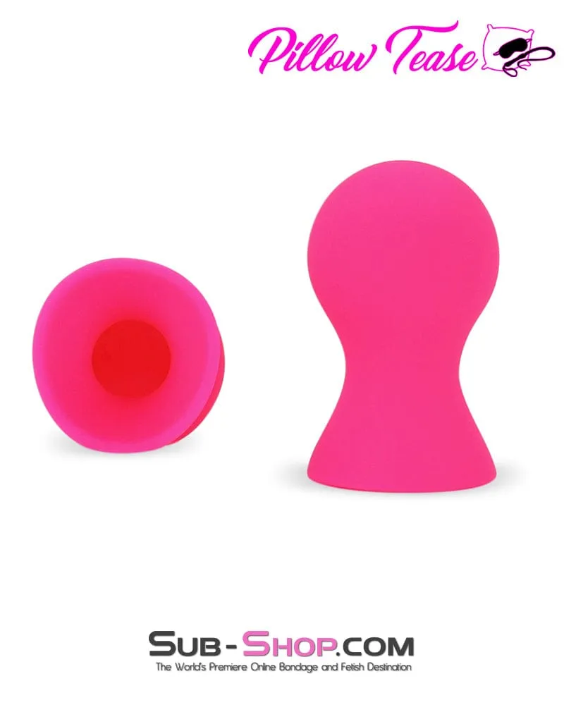 1791M-SIS      Pink Sissy Silicone Nipple Suckers Set