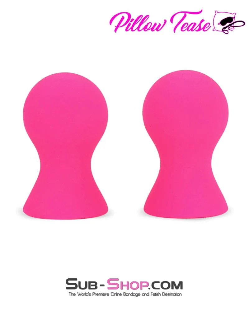 1791M-SIS      Pink Sissy Silicone Nipple Suckers Set
