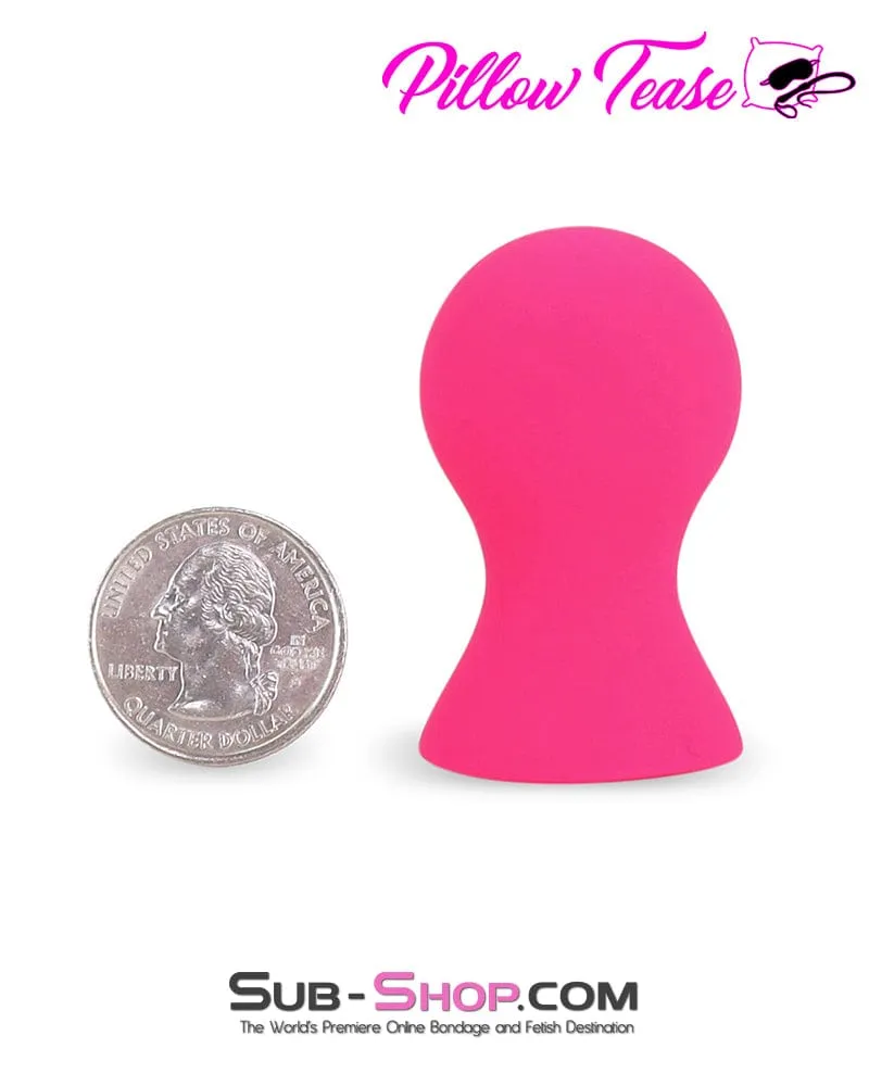 1791M-SIS      Pink Sissy Silicone Nipple Suckers Set