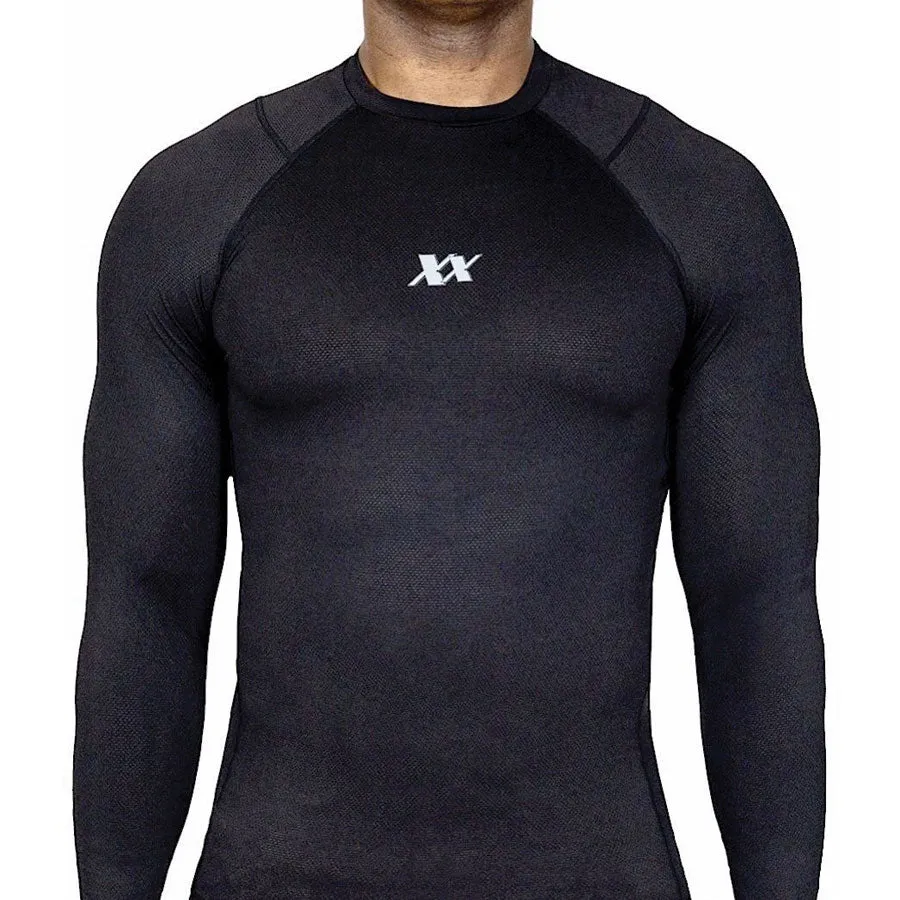 221B Tactical Maxx-Dri Silver Elite Long Sleeve Shirt Black