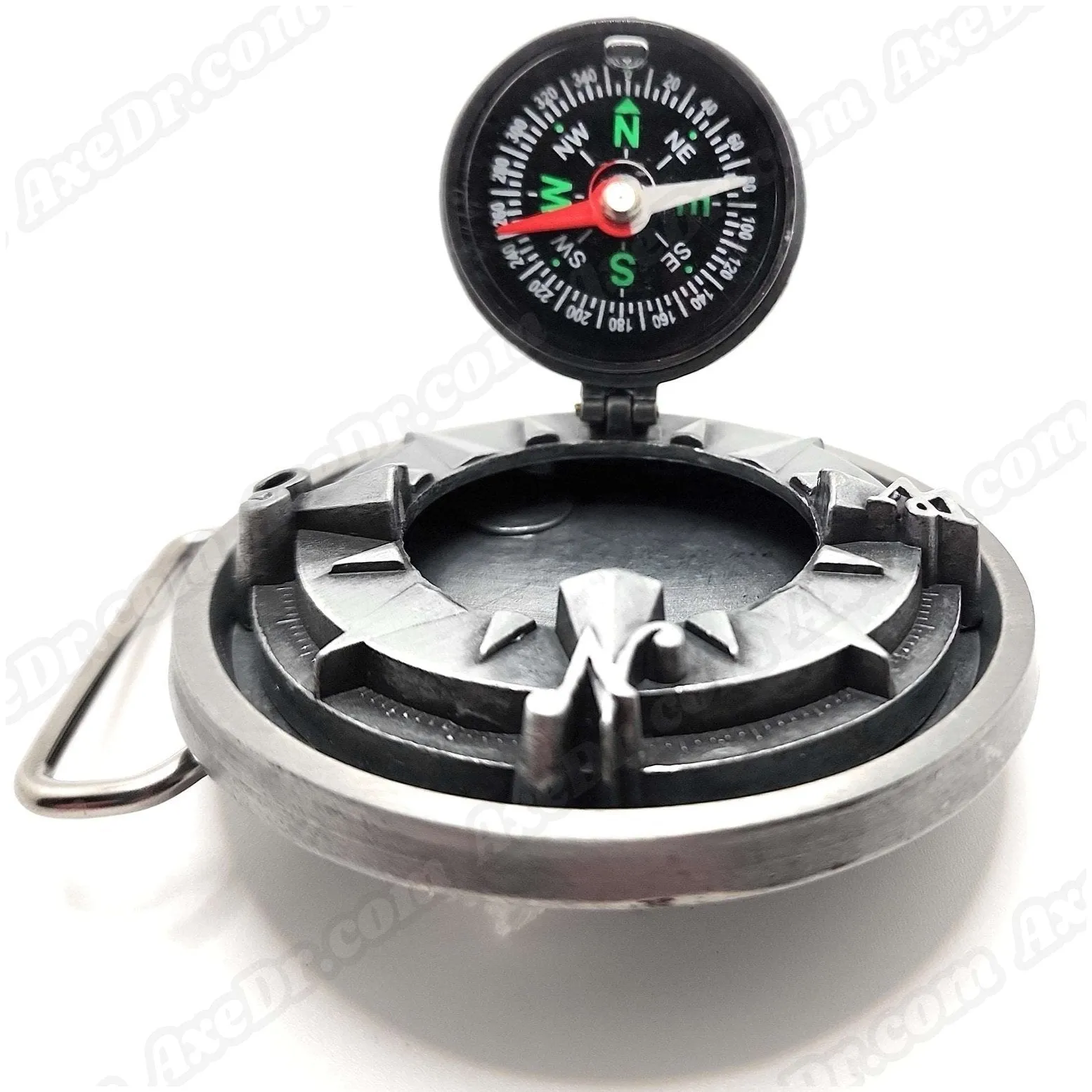 3D Pop-Out Compass Belt Buckle