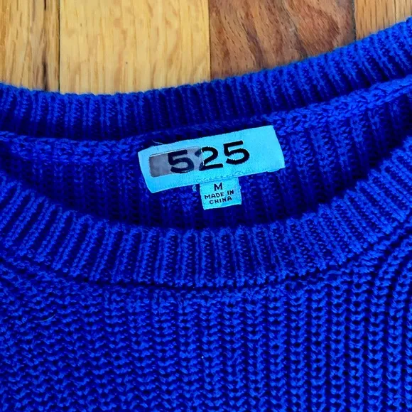 525 Blue Knit Sweater