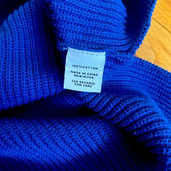 525 Blue Knit Sweater
