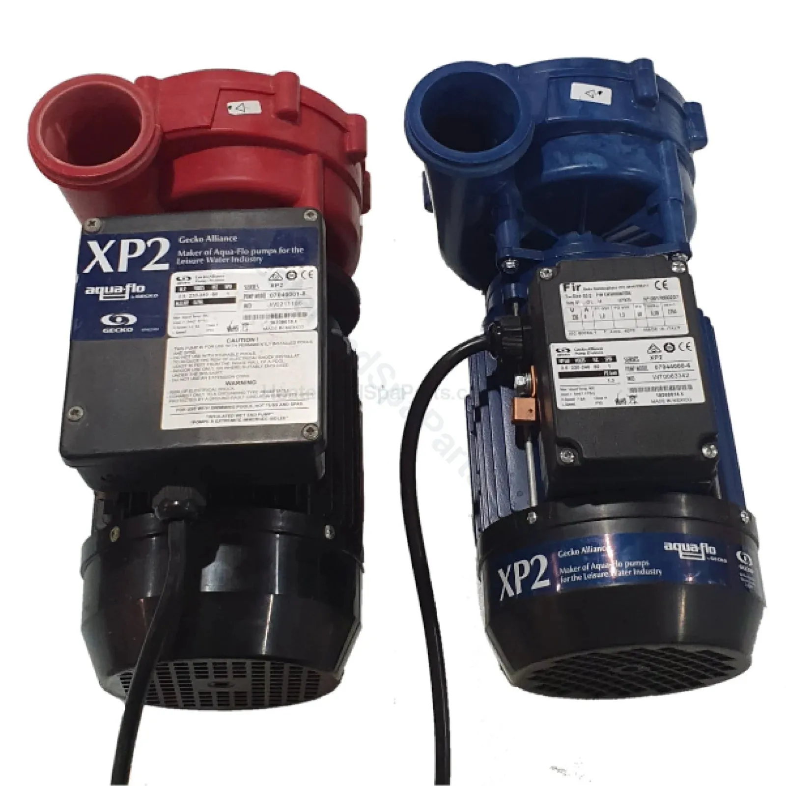 Aqua-Flo XP2 2.5HP - 2-Speed Flo-Master - Spa Jet Booster Pump - NLS