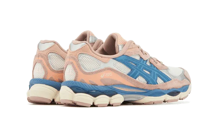 ASICS Gel-NYC Cream Grey Floss Salmon