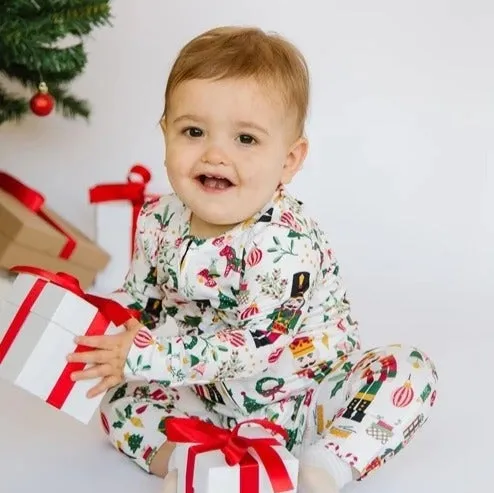 Baby Nutcracker Pajamas || Mary Square