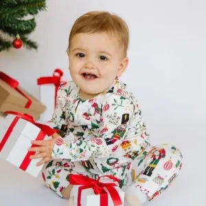 Baby Nutcracker Pajamas || Mary Square