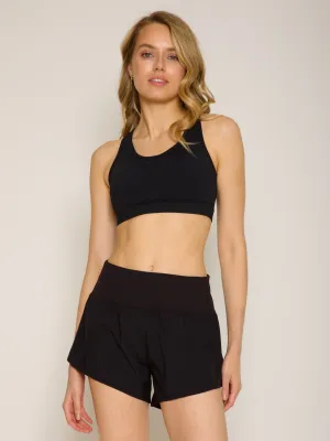 Back Yoke Woven Shorts
