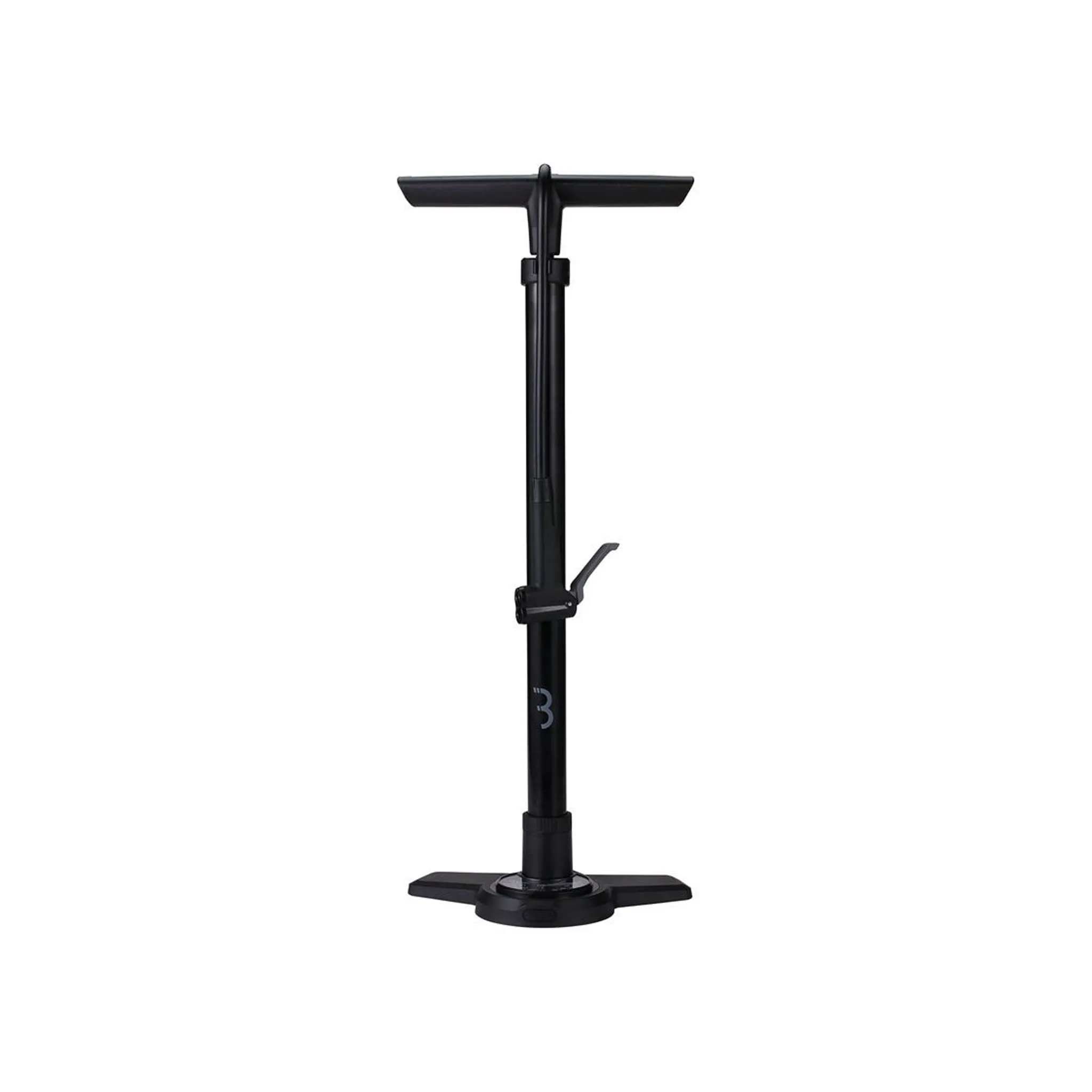 BBB 'AIRBOOST' Floorpump Black (DualHead Valve)