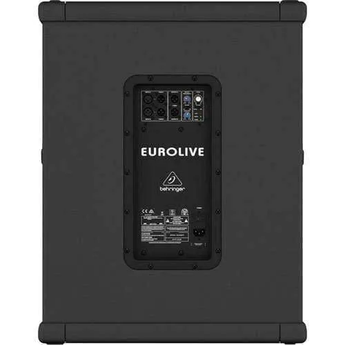 Behringer B1800XP Active 3000-Watt PA Subwoofer with 18" Turbosound Speaker and Built-In Stereo Crossover
