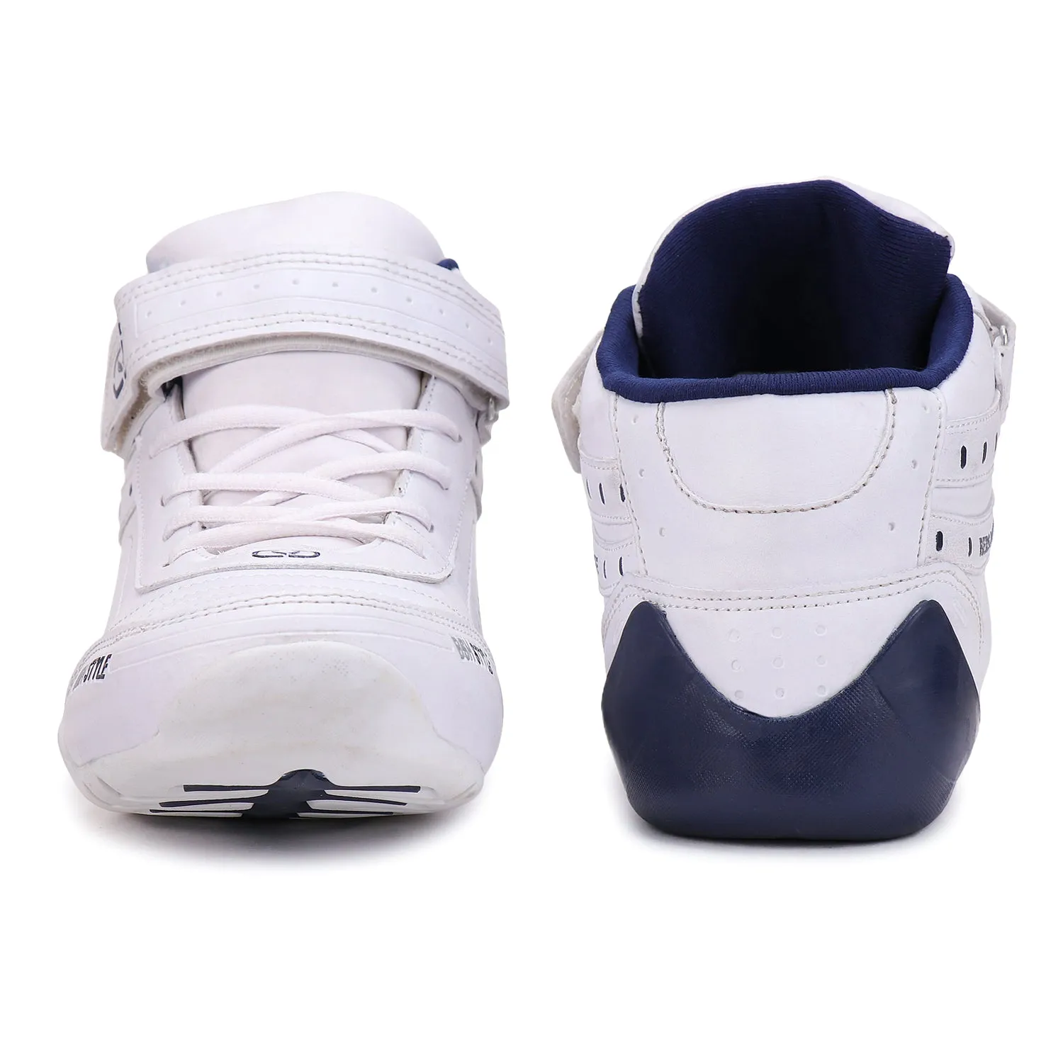 Bersache Lightweight Sports Running Shoes For Men White-9018