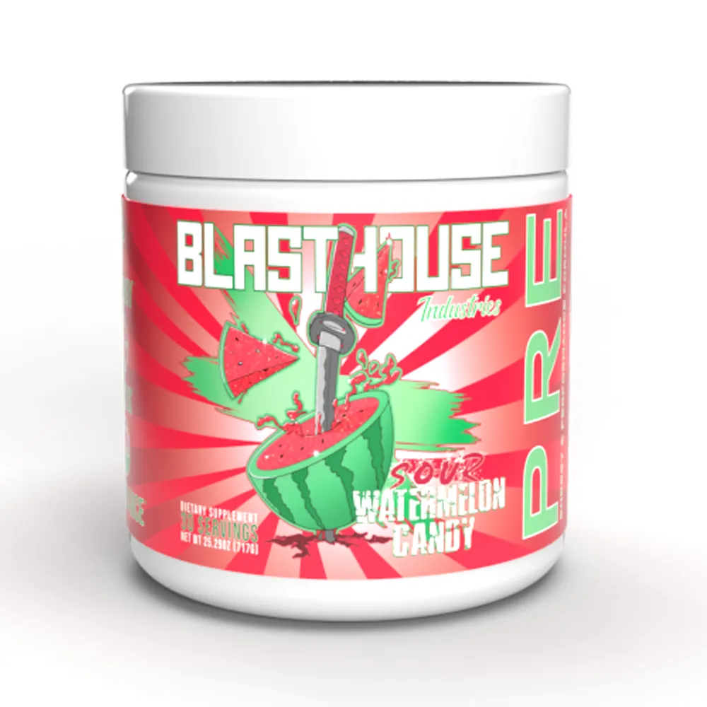 BLASTHOUSE PRE V.2 - SOUR WATERMELON CANDY (30 SERVINGS)