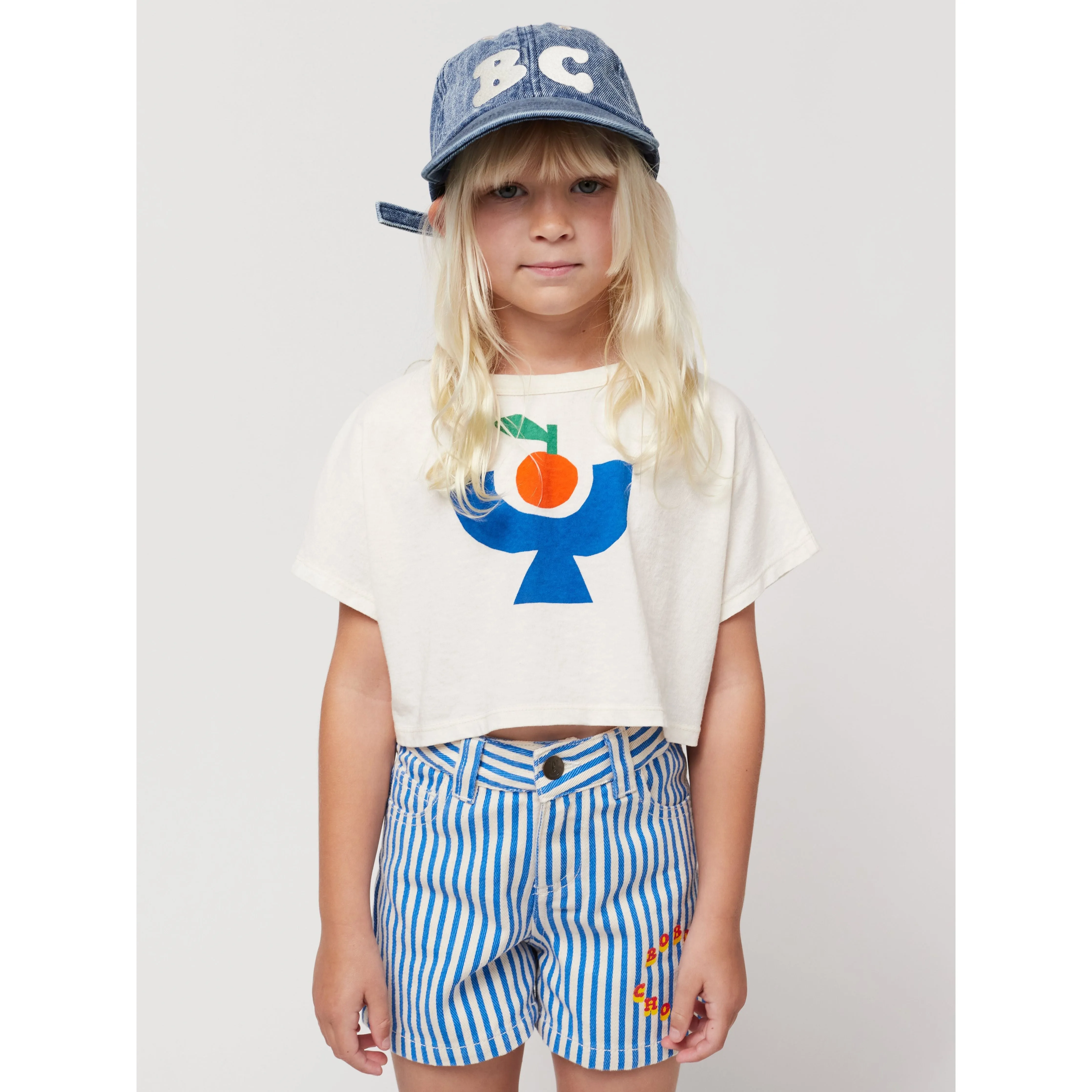 Bobo Choses Circle Stripes Woven Shorts
