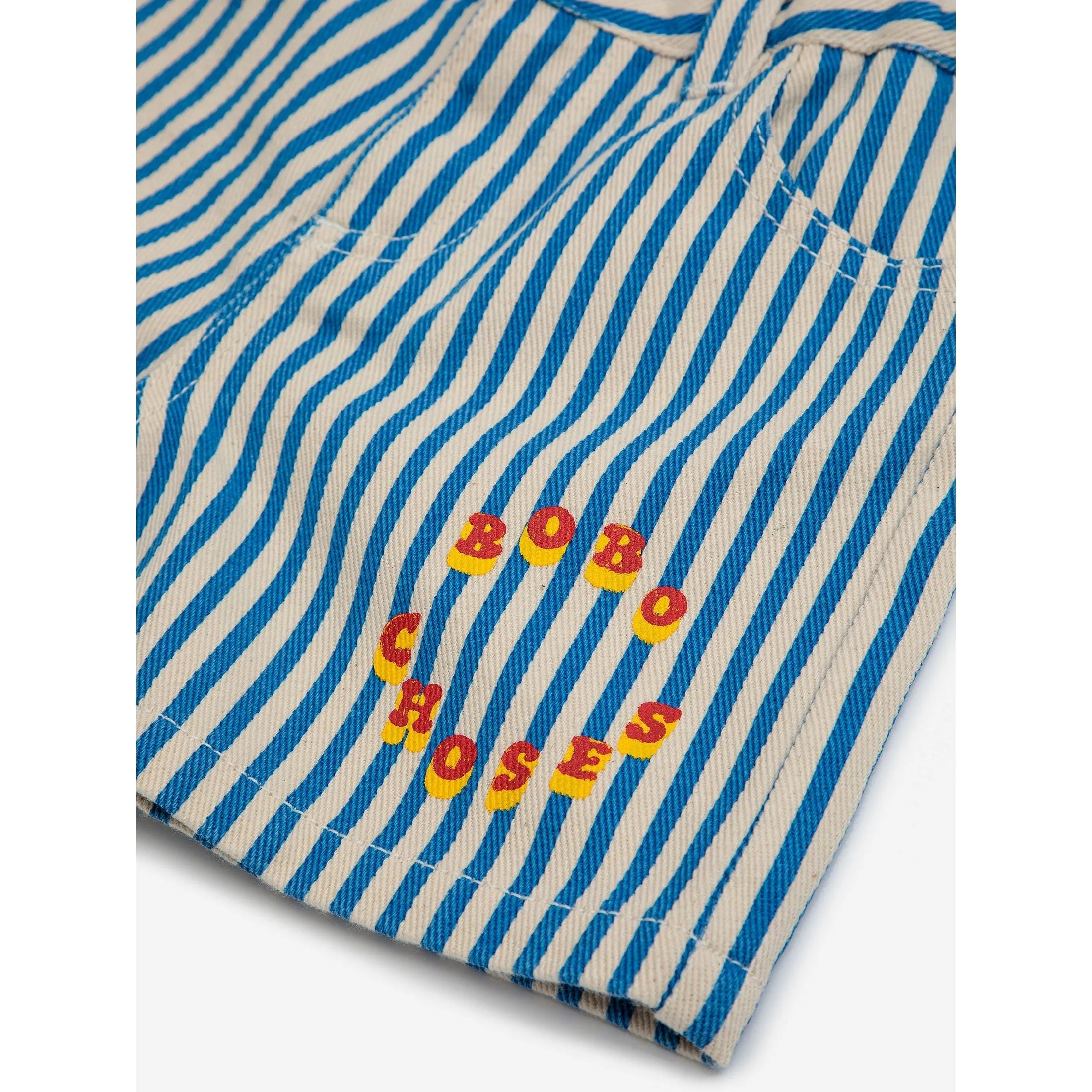 Bobo Choses Circle Stripes Woven Shorts