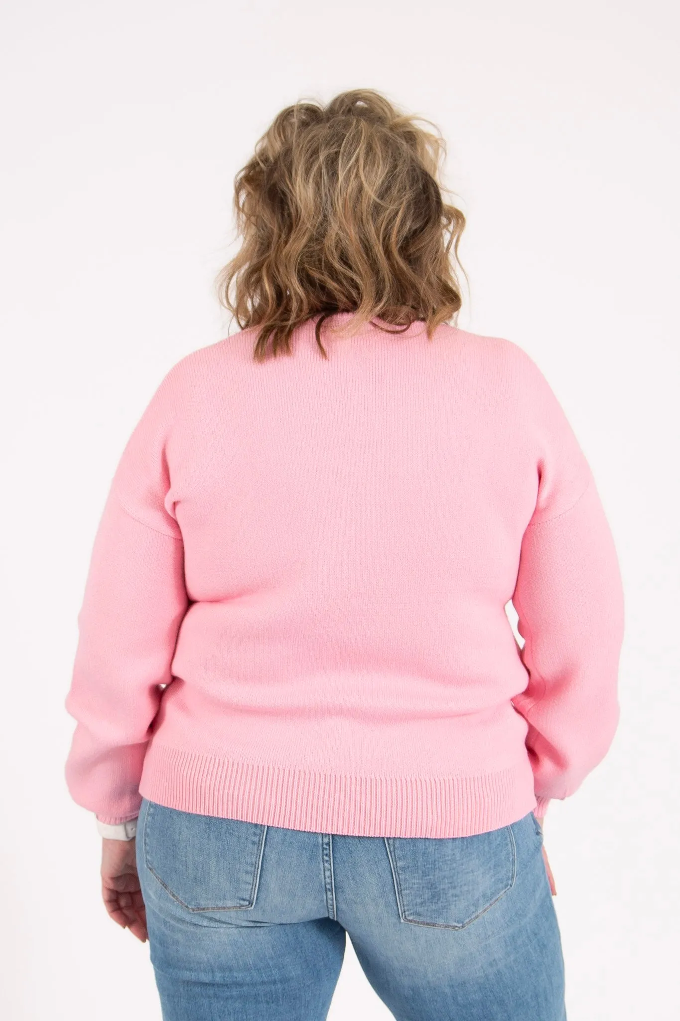 Bow Sweater | Pink