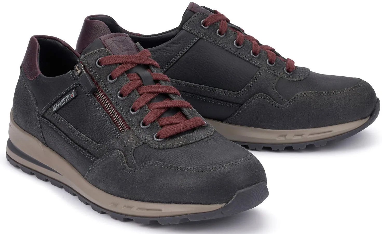 'Bradley' men's sneaker - grey mix