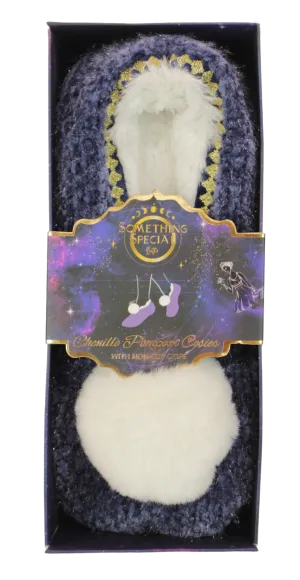 Brandwell Ladies Cosies Pumps Navy