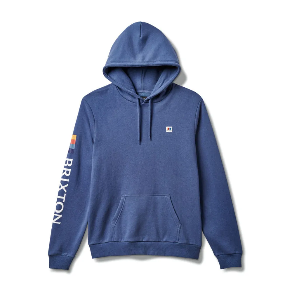 Brixton - Alton Hoodie Pacific Blue