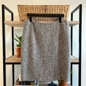 Brooks Brothers &quot;346&quot; Wool Tweed Woven Pencil Skirt, 12