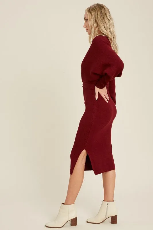 Bussie Cozy Sweater Dress FINAL SALE