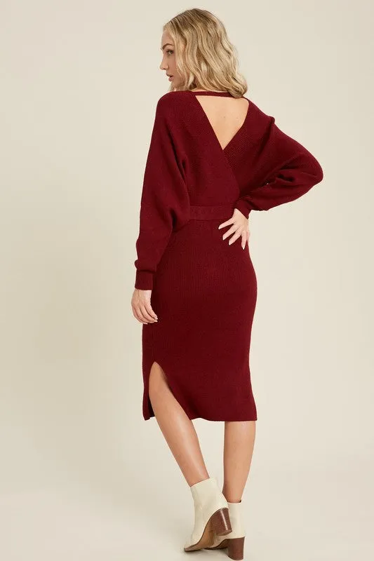 Bussie Cozy Sweater Dress FINAL SALE