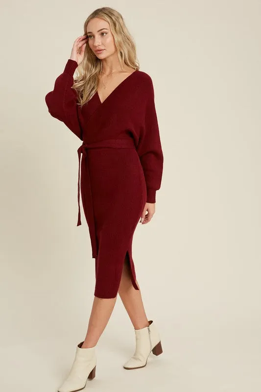 Bussie Cozy Sweater Dress FINAL SALE