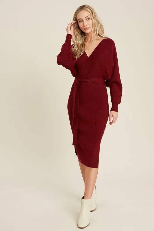 Bussie Cozy Sweater Dress FINAL SALE