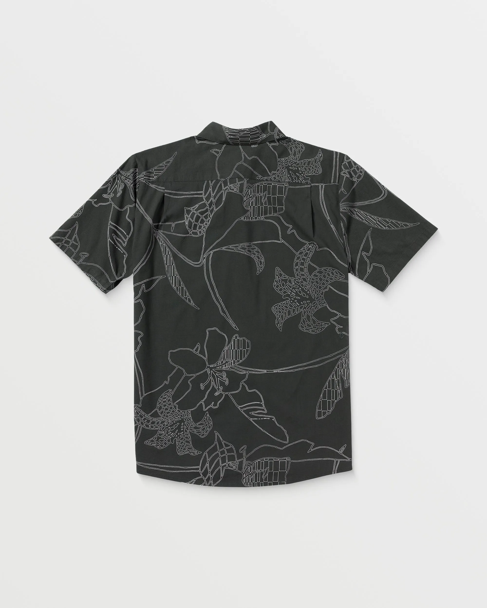 Cad Floral Shirt - STEALTH