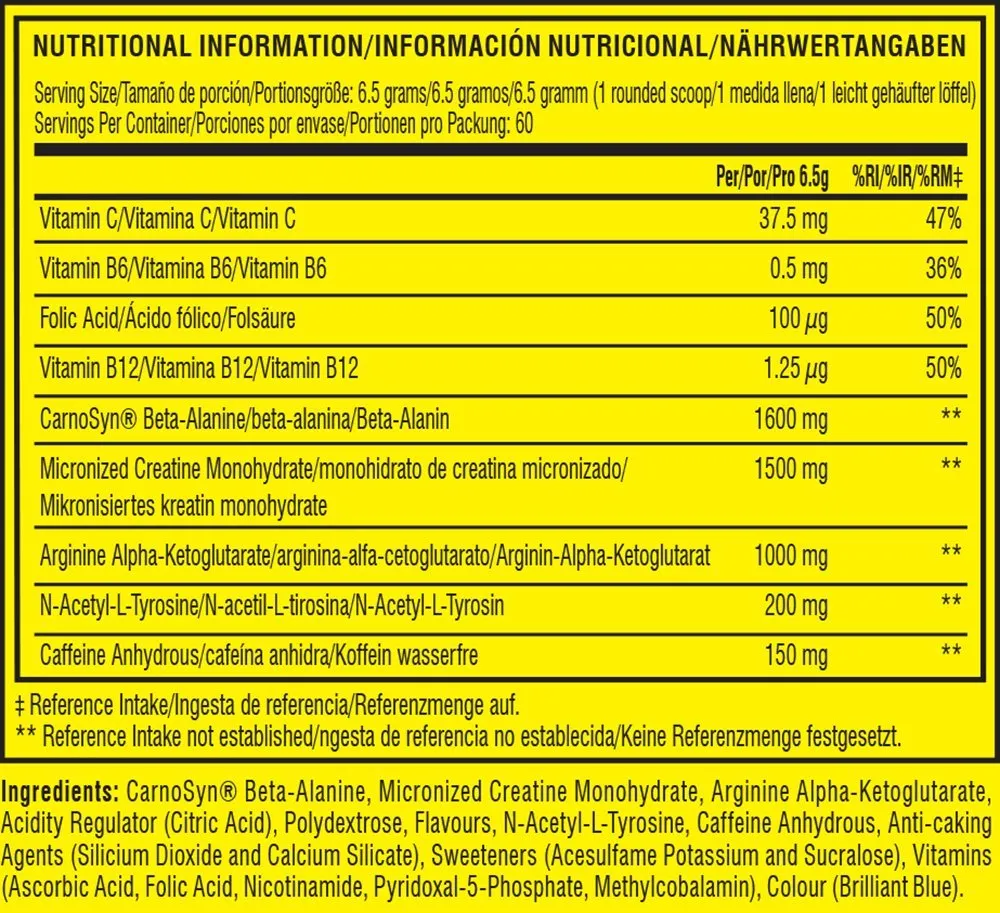 Cellucor C4 Original Pre Workout Powder Energy Drink with Creatine Monohydrate & Beta Alanine, 60 Servings