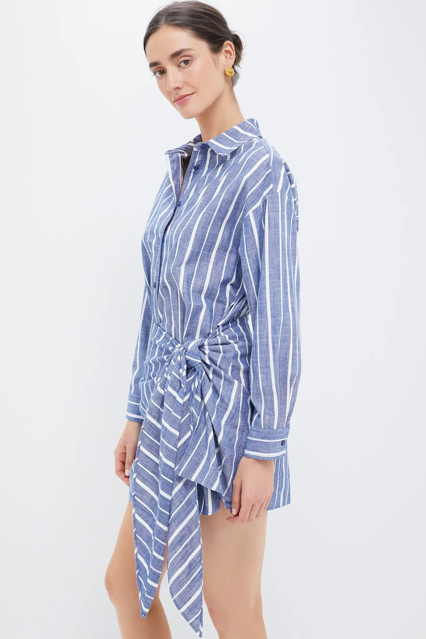 Chambray Blue Alessandra Mini
