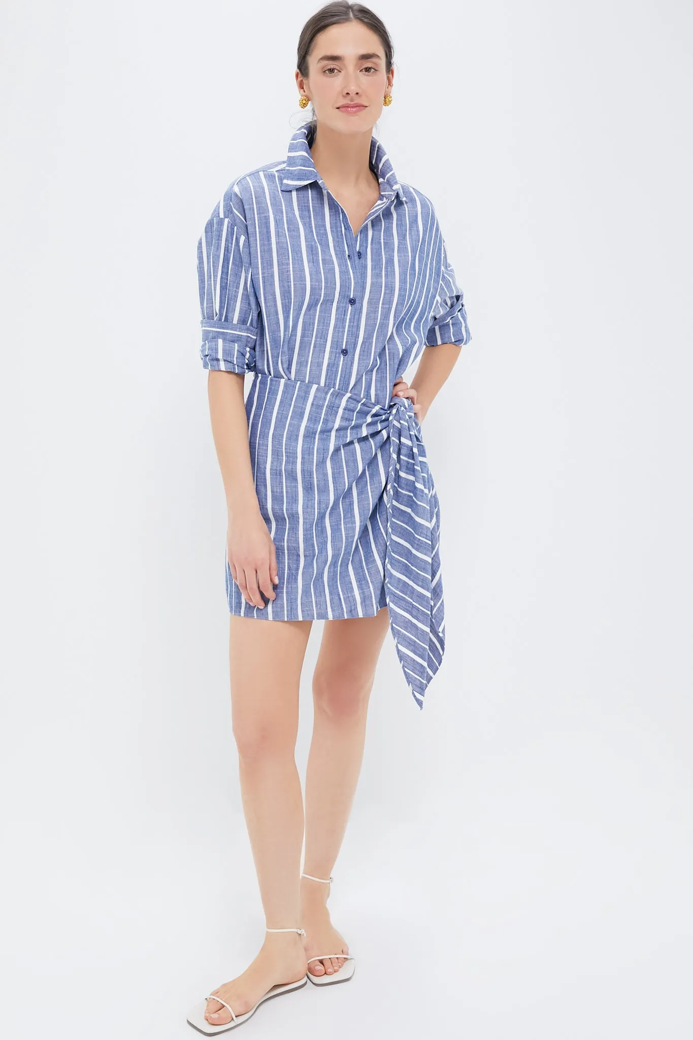 Chambray Blue Alessandra Mini