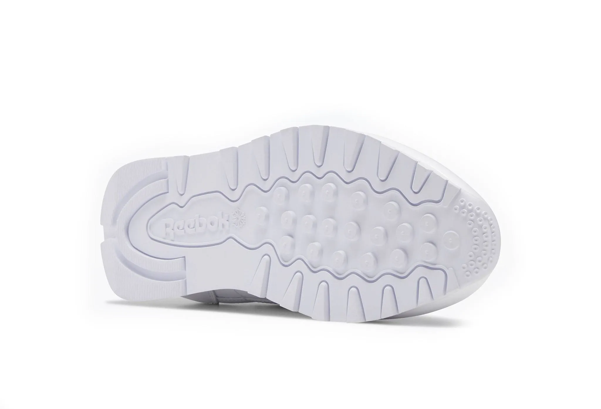 'Classic leather' men's sneaker - white