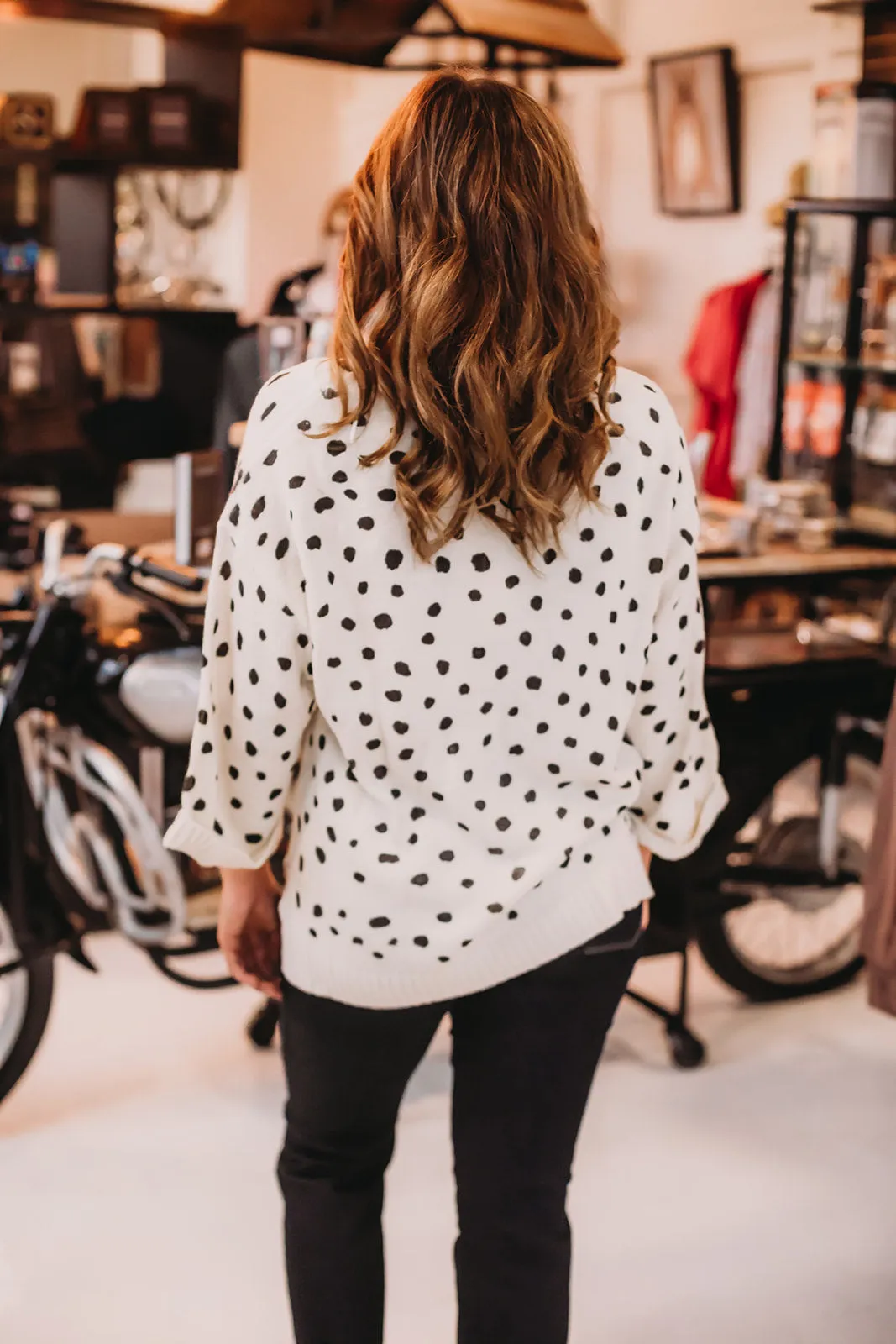 Cozy Evening in Sweater in Cream