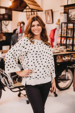 Cozy Evening in Sweater in Cream