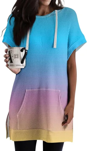 Cozy Knit Hoodie Dress - Summer Essential