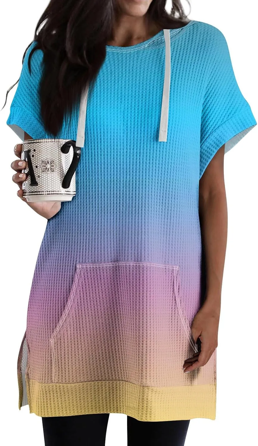 Cozy Knit Hoodie Dress - Summer Essential