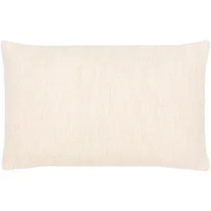 Cream Woven Cotton Pillow (2 Sizes)