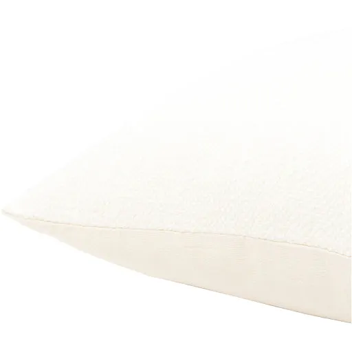Cream Woven Cotton Pillow (2 Sizes)
