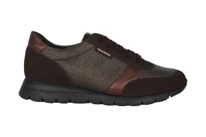 'Dalilha' women's wide fit sneaker - brown