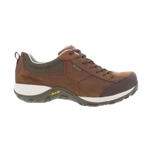 Dansko Women's Paisley Waterproof Sneaker - Brown Burnished Suede