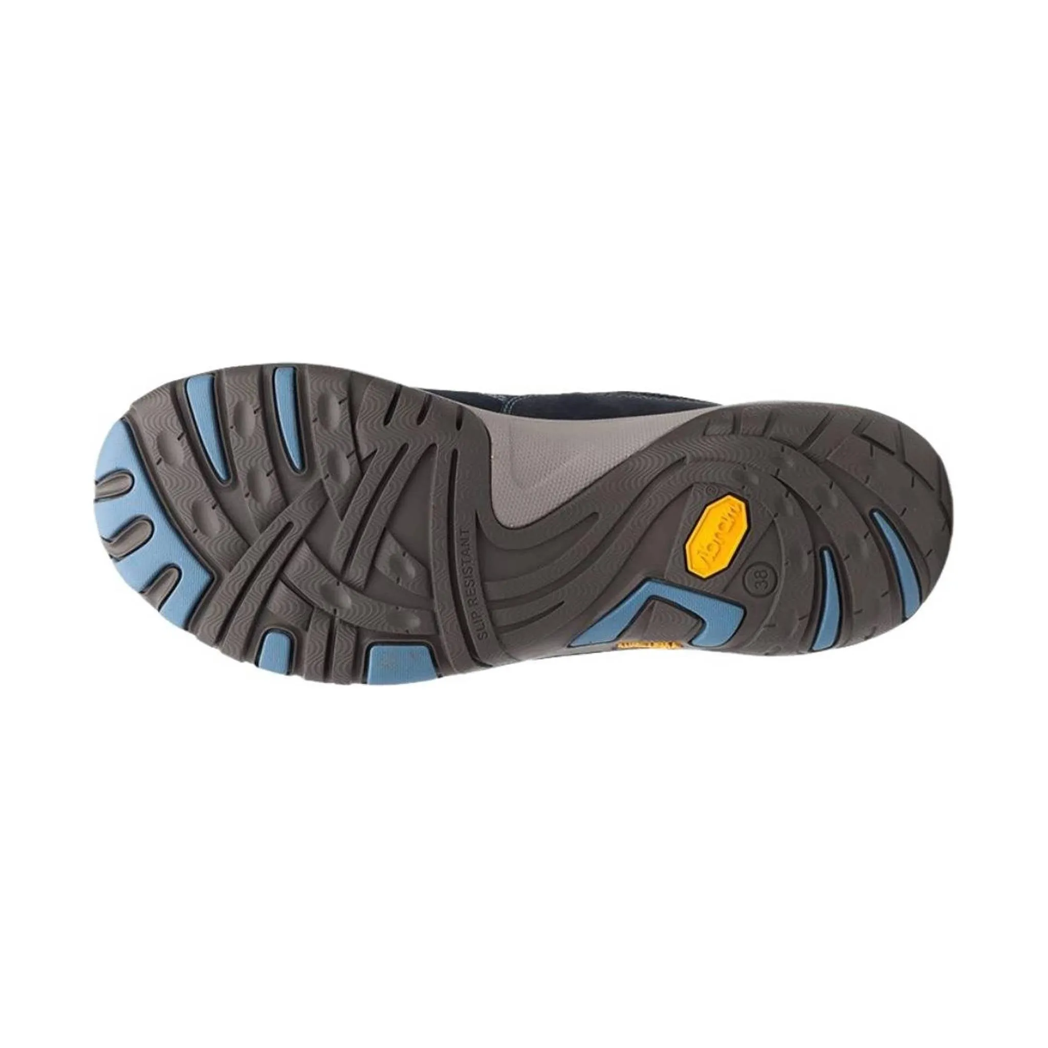 Dansko Women's Paisley Waterproof Sneaker - Navy Milled Nubuck