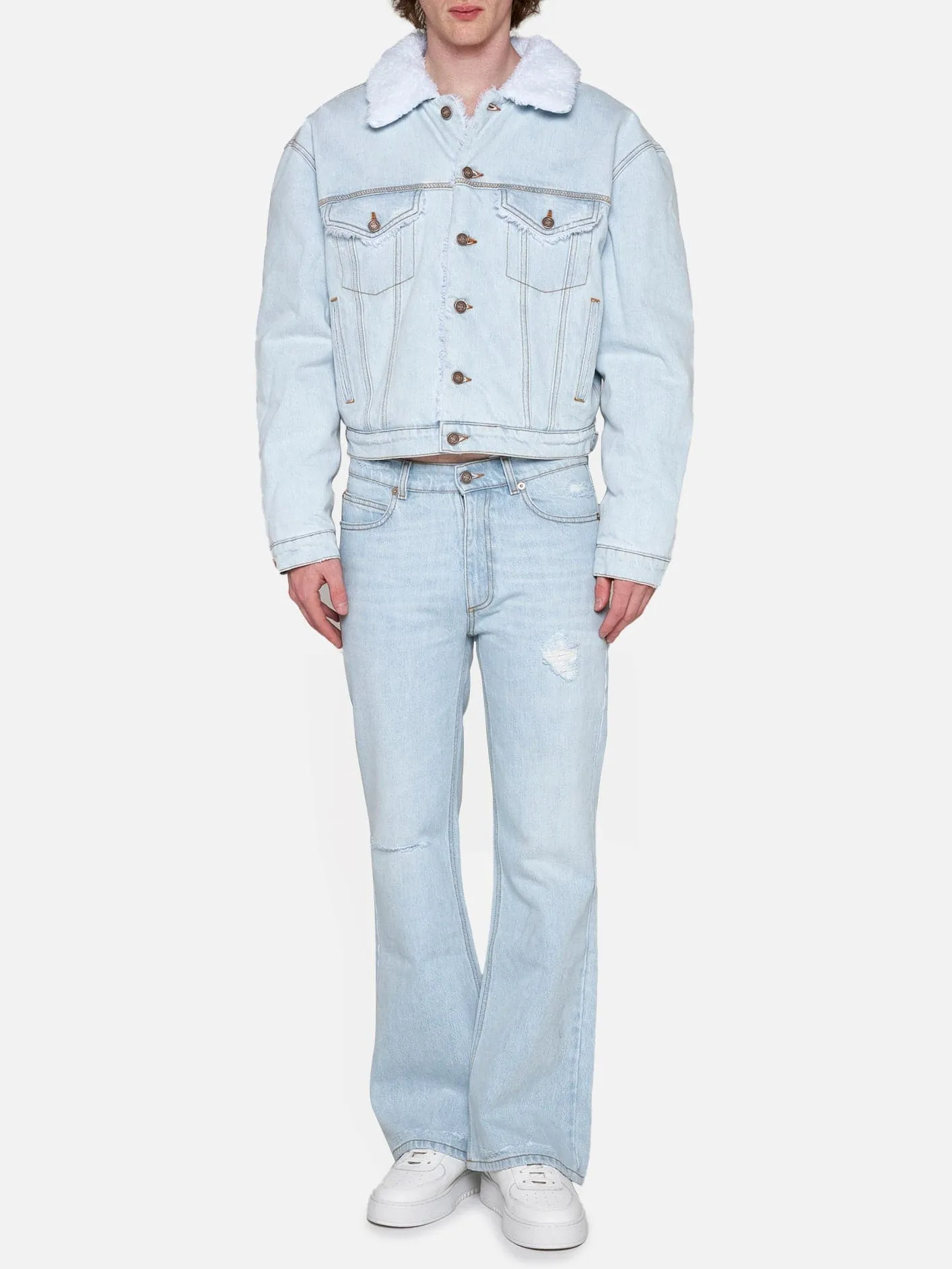 Denim Jacket Woven - Blue