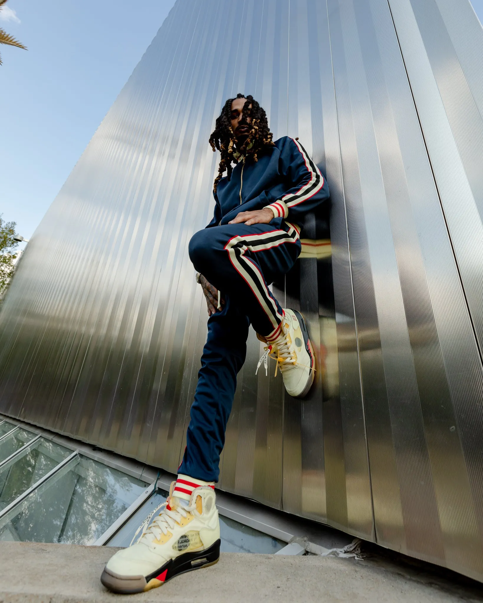 Detroit (Navy Multi Tracksuit Set)