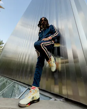 Detroit (Navy Multi Tracksuit Set)