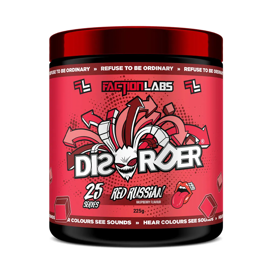 Disorder Pre Workout By Faction Labs