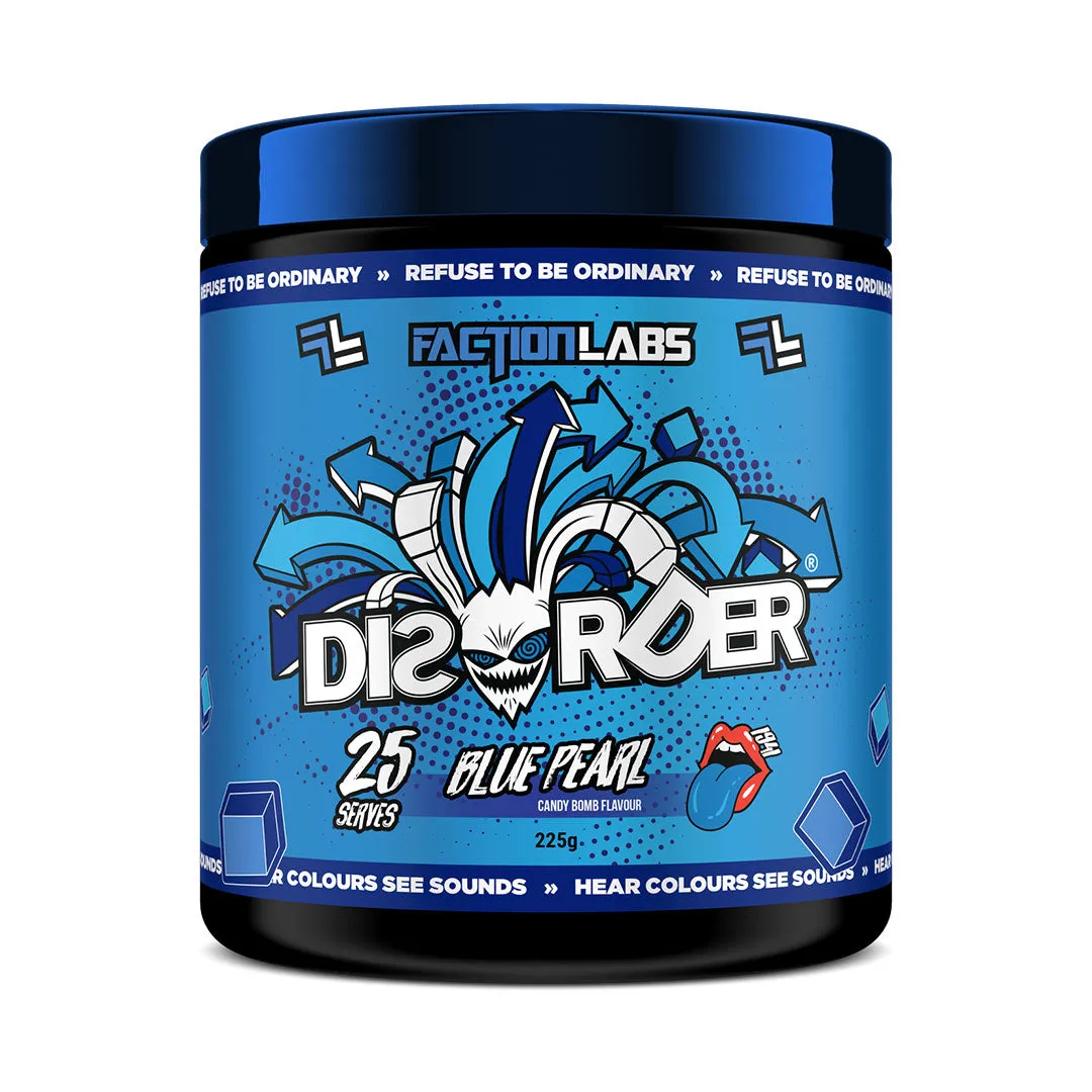 Disorder Pre Workout By Faction Labs