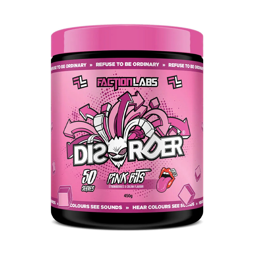 Disorder Pre Workout By Faction Labs