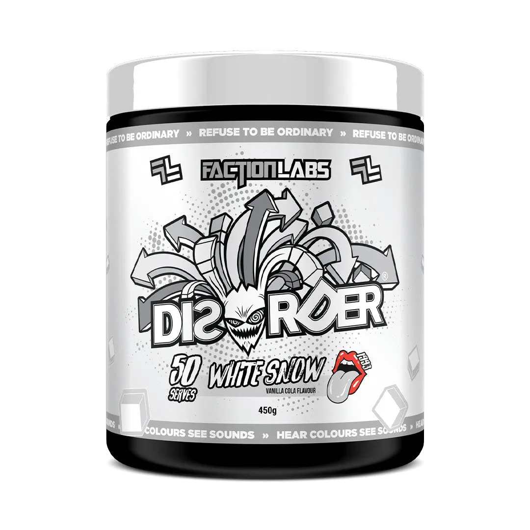 Disorder Pre Workout By Faction Labs